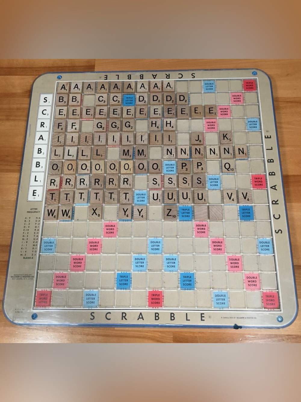 Scrabble Game Turntable